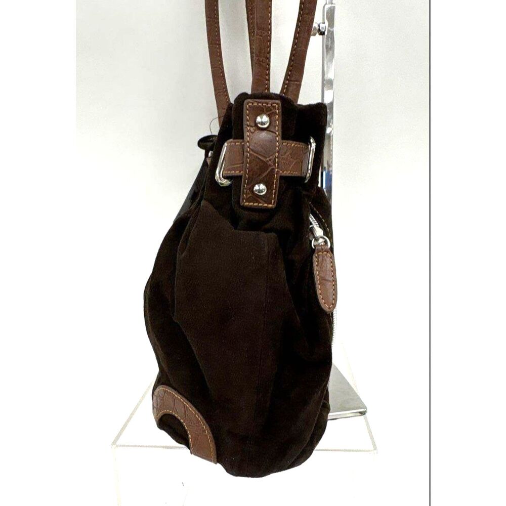 NWT Gun Tote'n Mamas Brown Suede Hobo Bag Concealed Carry Purse NWT - Picture 4 of 9
